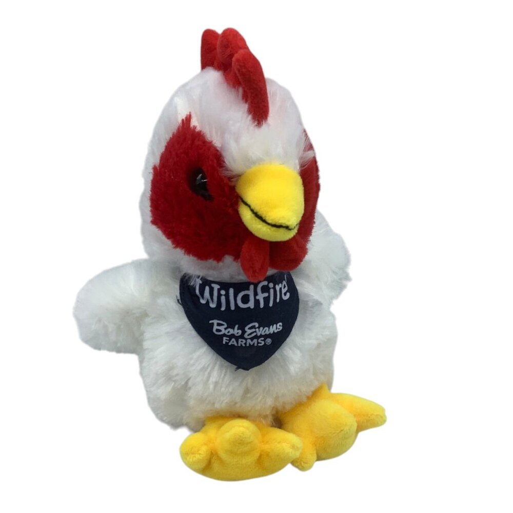 Bob Evans Farms‎ Wildfire Chicken Plush 8.5" Chelsea Teddy Bear Stuffed Animal
